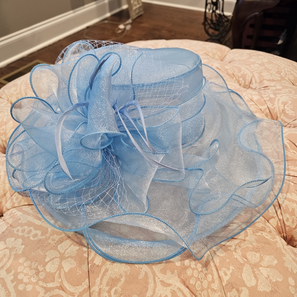 Elegant Blue Women's Hat